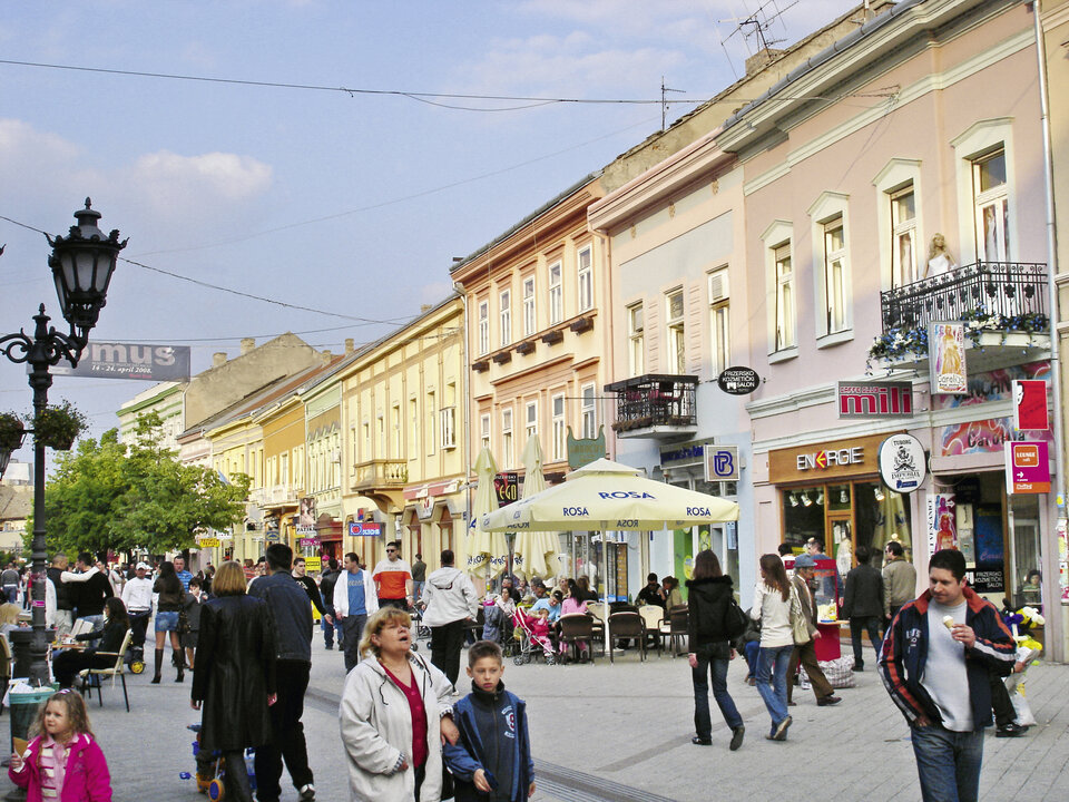 Abb. 4: Fußgängerzone in Novi Sad.