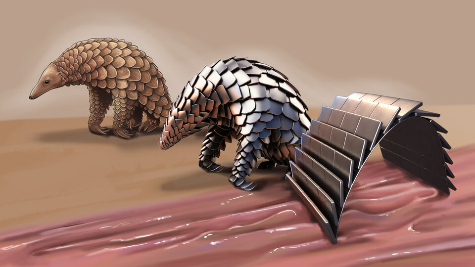 Medizinroboter: Schuppentier als Inspiration Pangolin Roboter