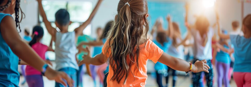 Kinder beim Sport