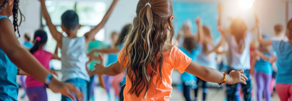 Kinder beim Sport