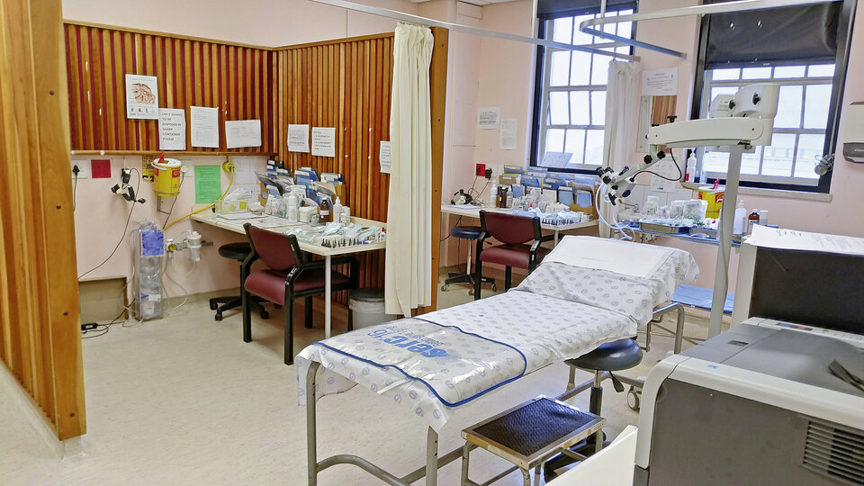 Blick in eines der Untersuchungszimmer