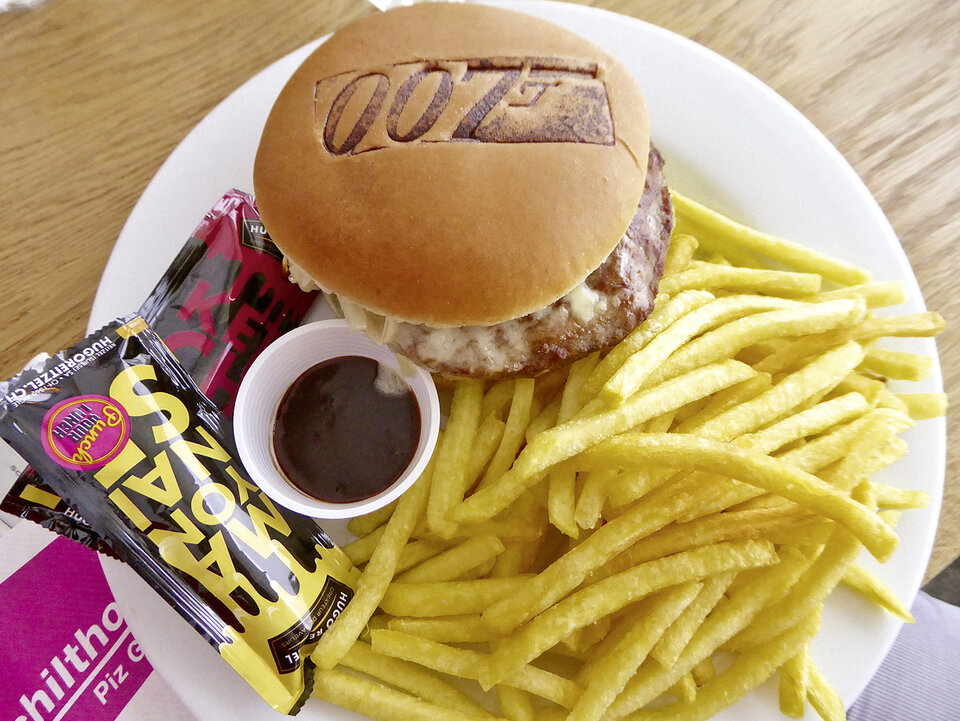 Ein 007 Burger.