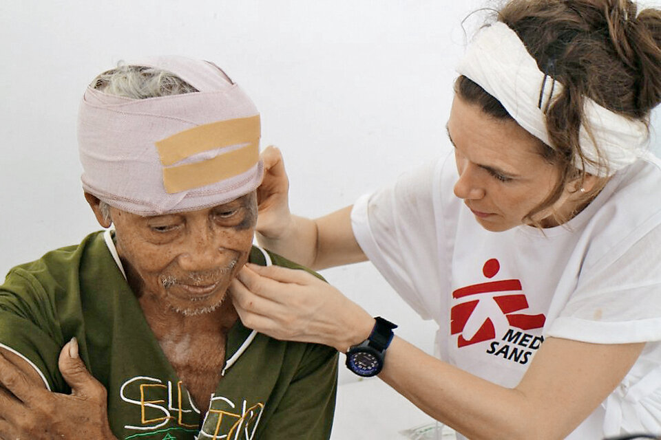 Abb. 8: Medizinische Behandlung nach Taifun Haiyan