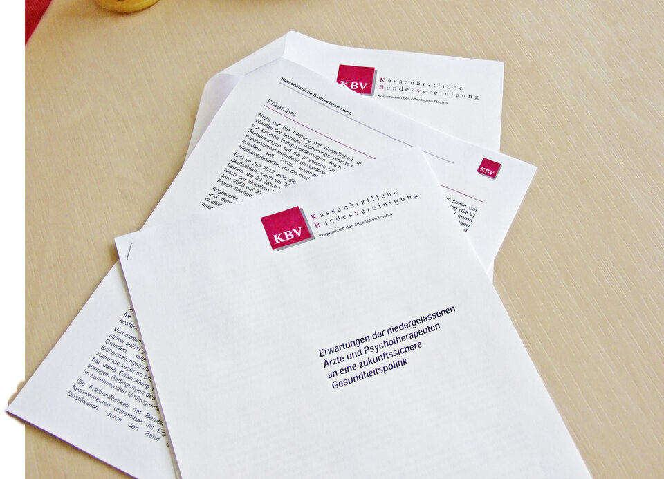 Geballte Ladung für die Politik - das KBV-Positionspapier zur Bundestagswahl