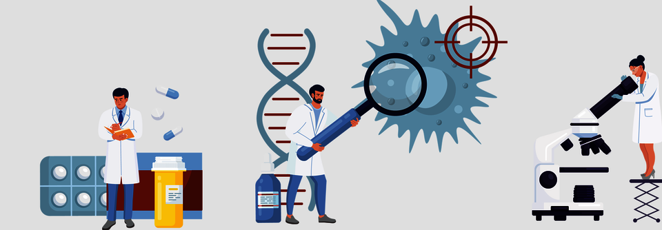 Schätzungsweise 80 % aller seltenen
Erkankungen sind genetisch bedingt. Ursache
ist häufig eine einzige Mutation in den Genen.