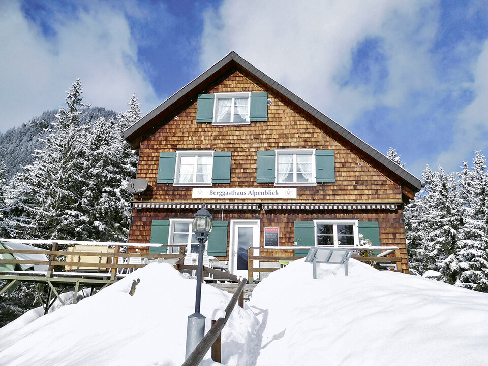 Abb. 1: Das Bergasthaus Alpenblick