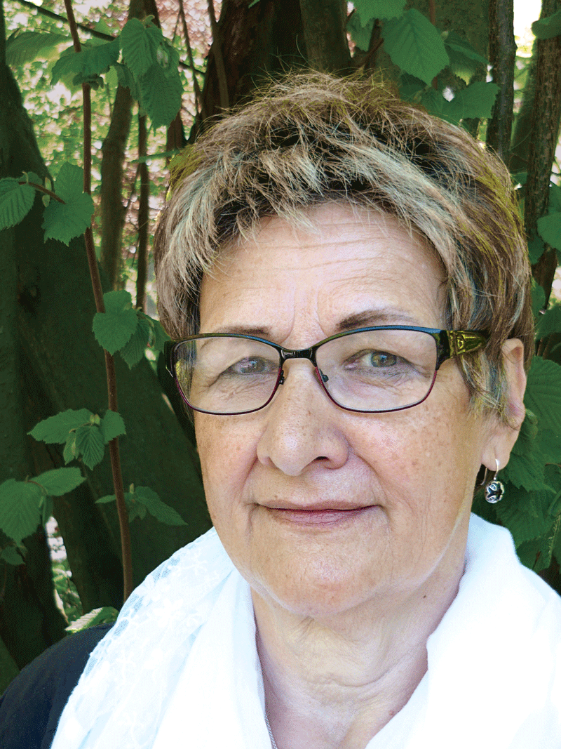 Angelika Hartung, Sprecherin der Selbsthilfegruppe Frauen nach Krebs Suhl