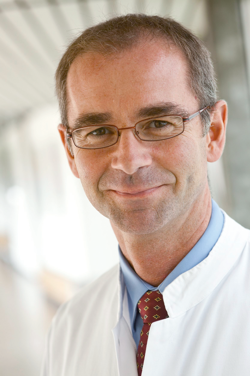Prof. Dr. Wolfgang Janni, Direktor der Frauenklinik, Leiter des zertifizierten Brustzentrums sowie des zertifizierten Genitalkrebszentrums am Universitätsklinikum Ulm