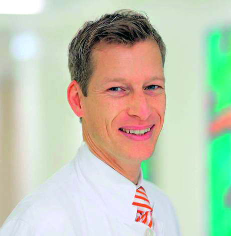 Prof. Dr. Jochen Wedemeyer, Chefarzt der  Medizinischen Klinik I im Klinikum Robert Koch  Gehrden