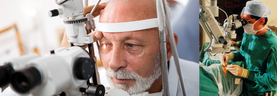 Bei alten Patienten mit gutem Allgemeinzustand ist die operative Behandlung des erhöhten Augeninnendrucks nicht kontraindiziert. (Argenturfoto)

