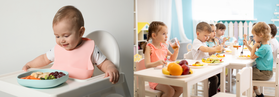 Eine gesunde und ausgewogene Ernährung dürfte auch bei Kleinkindern der Darmgesundheit zugute kommen.